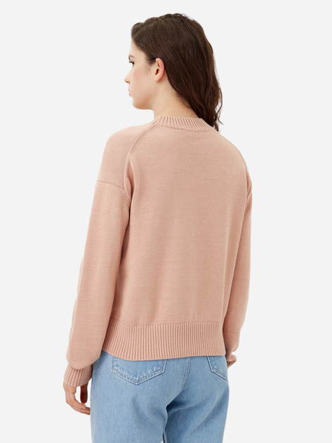 Sweter damski bawełniany Calvin Klein Jeans J20J224802-TGW M Brzoskwiniowy (8720639904228) - obraz 2