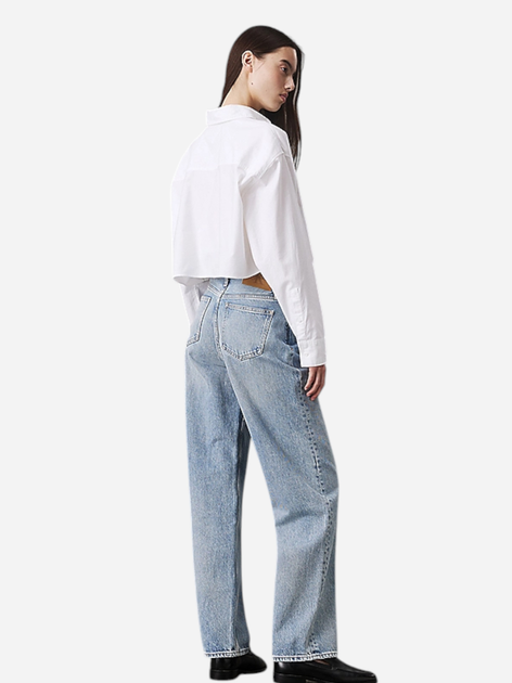 Джинси Regular Fit жіночі Calvin Klein Jeans J20J225002-1AA 31-32 Світло-блакитні (8720639957798) - зображення 2