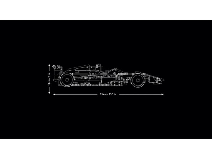 Конструктор LEGO Technic Гоночный автомобиль McLaren Formula 1 1434 детали (42141) - изображение 5