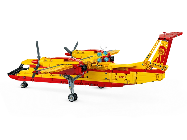 Конструктор LEGO Technic Firefighting Plane 1134 детали (42152) - Фото 4 Конструктор LEGO Technic Firefighting Plane 1134 детали (42152) - изображение 4