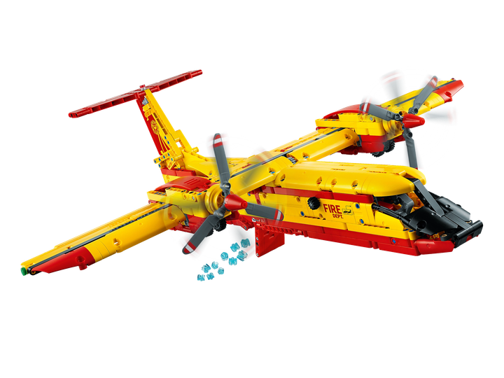 Zestaw klocków LEGO Technic Samolot gaśniczy 1134 elementy (42152) - obraz 3
