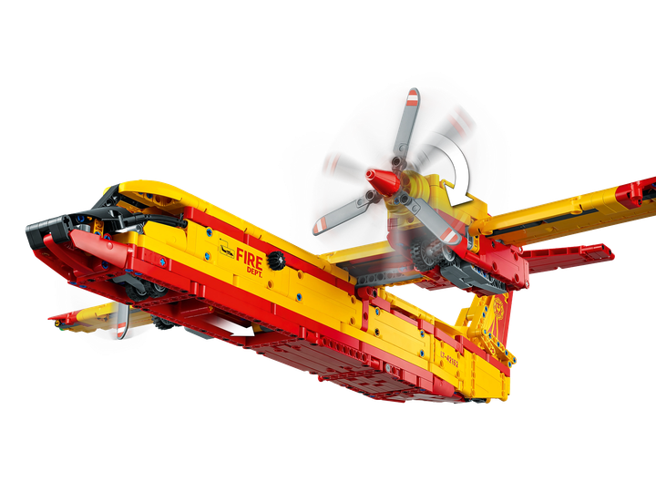 Zestaw klocków LEGO Technic Samolot gaśniczy 1134 elementy (42152) - obraz 6