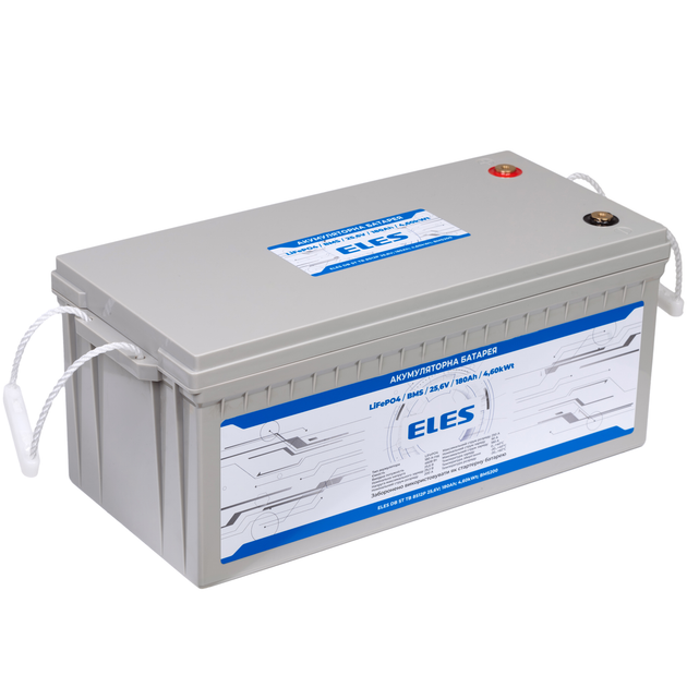 Акумуляторна батарея ELES DB ST TB 8S12P 25,6V; 180 Ah; 4,60kWt; BMS200 - изображение 3