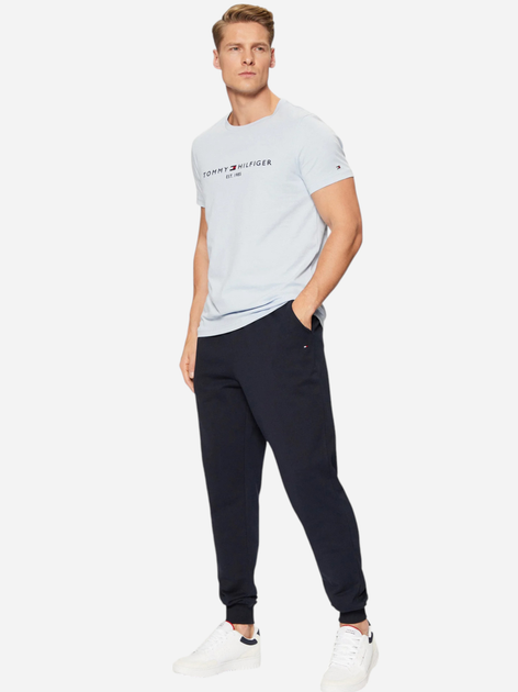 Спортивні штани чоловічі Tommy Hilfiger MW0MW37236-DW5 XL Темно-сині (8720637781319) - зображення 3