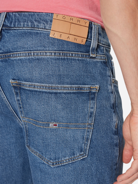 Jeansy slim fit męskie Tommy Jeans DM0DM20512-1A5 30-32 Niebieskie (8720638477280) - obraz 5