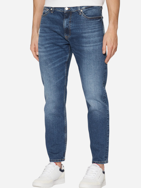 Jeansy slim fit męskie Tommy Jeans DM0DM20576-1BK 30-32 Granatowe (8720638508212) - obraz 1