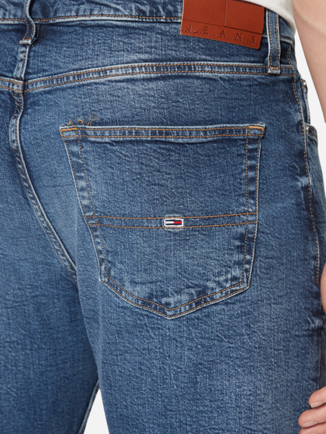 Jeansy slim fit męskie Tommy Jeans DM0DM20576-1BK 36-34 Granatowe (8720638508724) - obraz 5