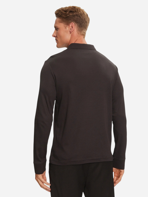 Поло чоловіче Calvin Klein K10K112750-BEH 2XL Чорне (8720109014341) - зображення 2
