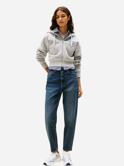 Джинси Mom's жіночі Tommy Jeans DW0DW19580-1BJ 26-30 Темно-блакитні (8720638496670) - зображення 3