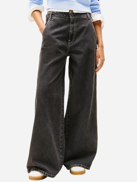 Джинси Клеш жіночі Tommy Jeans DW0DW20530-1BY 28-30 Чорні (8720638724681) - зображення 1