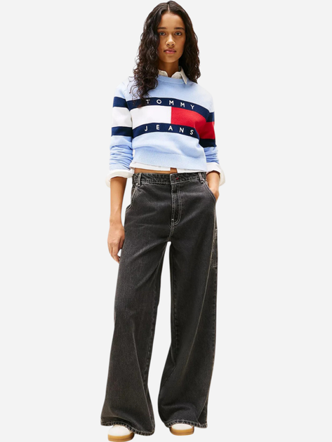 Джинси Клеш жіночі Tommy Jeans DW0DW20530-1BY 28-30 Чорні (8720638724681) - зображення 3