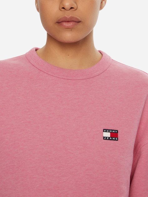 Світшот оверсайз жіночий Tommy Jeans DW0DW19408-TVW XS Рожевий (8720638580225) - зображення 4