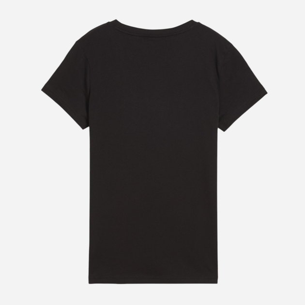 Koszulka damska bawełniana Puma Ess Small No.1 Logo Tee 68237201 M Czarna (4067983403712) - obraz 8