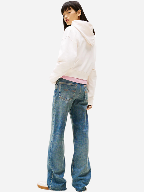 Худі жіноче Tommy Jeans DW0DW19413-YBH L Молочне (8720638463580) - зображення 2