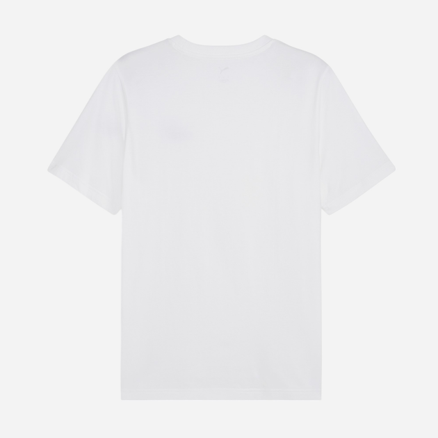 Koszulka męska bawełniana Puma Ess Small No.1 Logo Tee 68253402 S Biała (4067983300769) - obraz 7