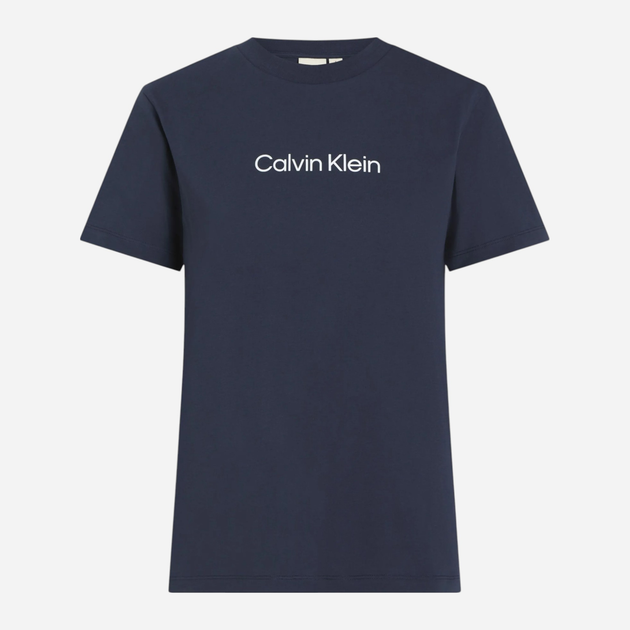 Koszulka damska bawełniana Calvin Klein K20K205448-CEF S Ciemnogranatowa (8720639971749) - obraz 3