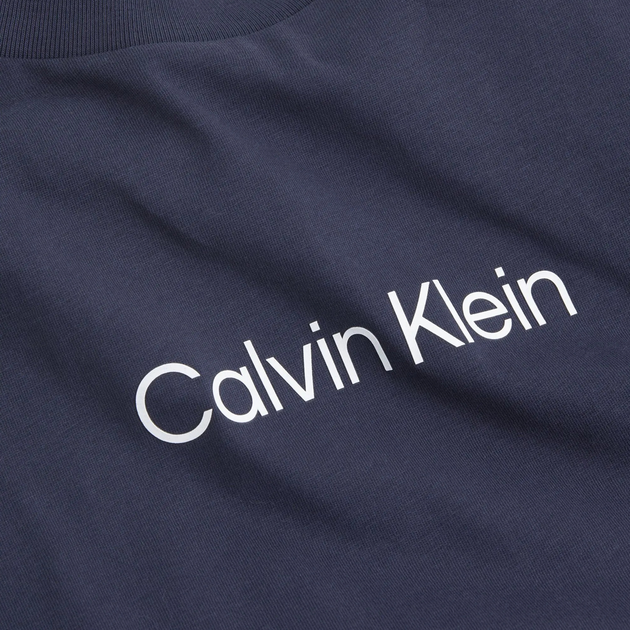 Футболка бавовняна жіноча Calvin Klein K20K205448-CEF L Темно-синя (8720639972067) - зображення 5