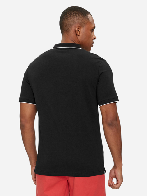 Поло чоловіче Calvin Klein K10K112751-BEH 2XL Чорне (8720109021035) - зображення 2