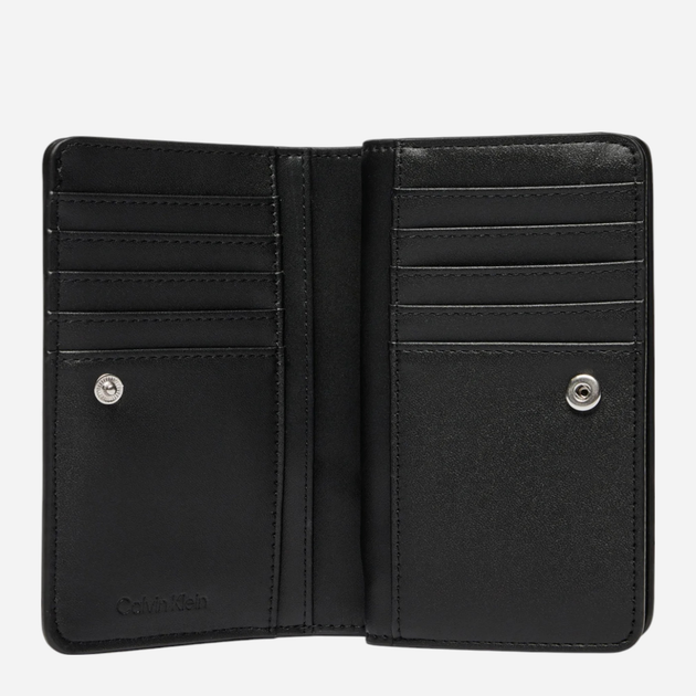 Гаманець жіночий для карток Calvin Klein K60K613075-BEH Чорний (8721107067520) - зображення 3