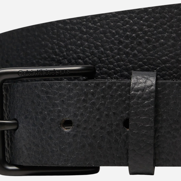 Ремінь чоловічий з натуральної шкіри Calvin Klein Jeans K50K512085-0GX 100 см Чорний (8720639560417) - зображення 3