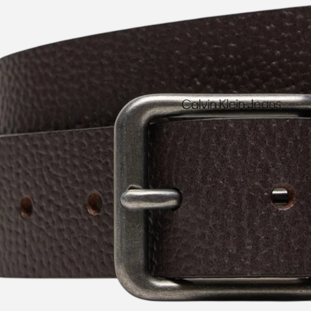 Pasek męski skórzany Calvin Klein Jeans K50K512085-GRP 95 cm Brązowy (8720639570645) - obraz 3