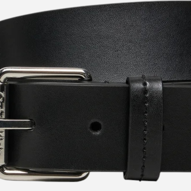 Ремінь чоловічий з натуральної шкіри Calvin Klein K50K512650-BEH 110 см Чорний (8721107054759) - зображення 3