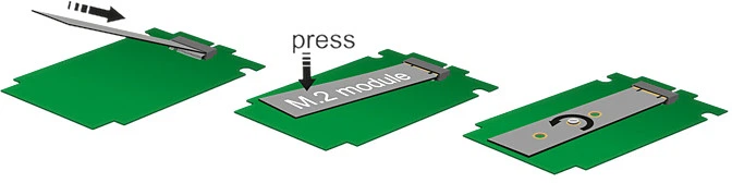 Адаптер Delock mSATA - M.2 Key B Slot Green (4043619625925) - зображення 3