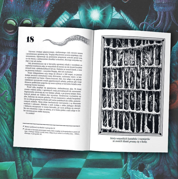 Книжкова гра Black Monk Choose Cthulhu 12: Тінь з поза часу (версія польська)(9788367619189) - зображення 3