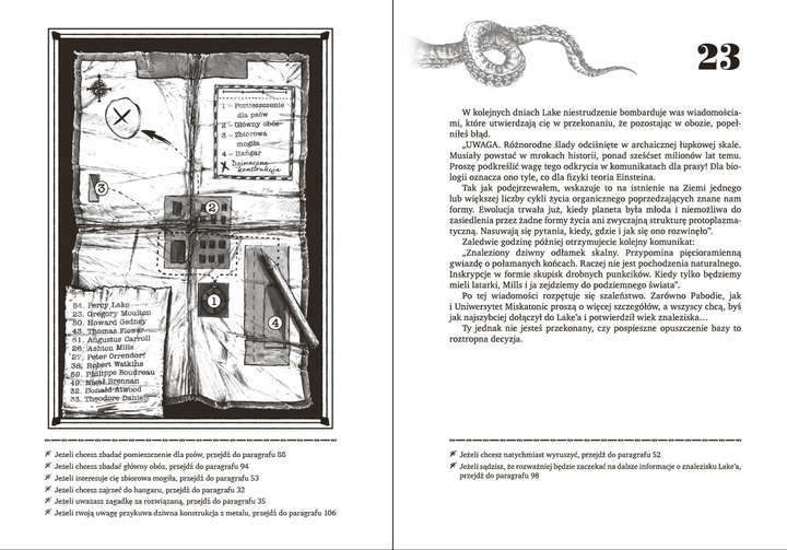 Gra paragrafowa Black Monk Choose Cthulhu 2: W Górach Szaleństwa (edycja polska)(9788364198632) - obraz 2