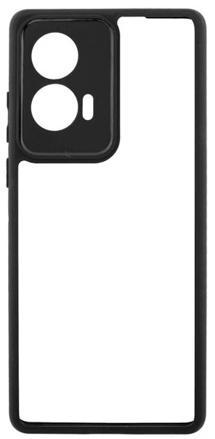 Etui Winner Group Comfort Motorola Moto Edge 50 Fusion 5G Black/Transparent  (8591194123207) - obraz 1