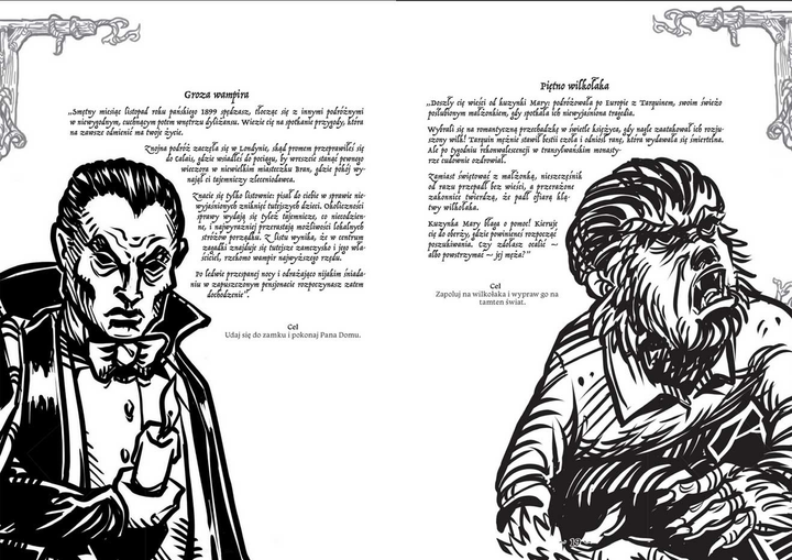 Книжкова гра Black Monk Казки Майстра Казок: Книга Кошмарів - Трансільванія (версія польська)(9788367619332) - зображення 4