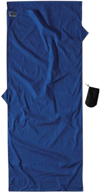 Śpiwor Cocoon Travelsheet 220 x 90 cm Ultramarine (0799696101558) - obraz 1