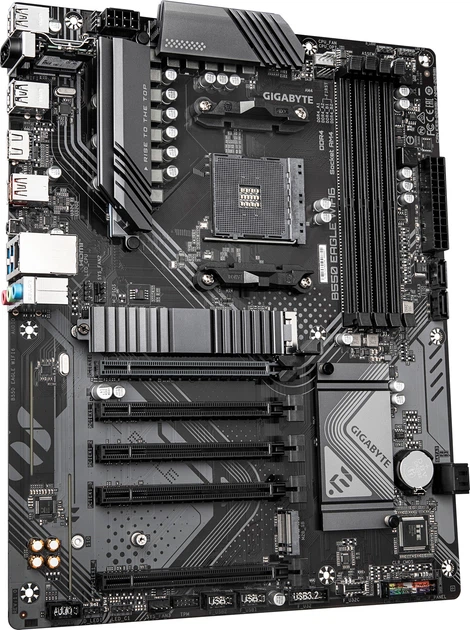 Материнська плата Gigabyte B550 Eagle Wi-Fi6 (sAM4, AMD B550, PCI-Ex16) - зображення 2