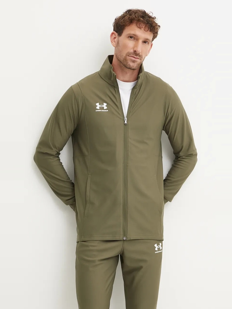 Спортивний костюм чоловічий Under Armour Ua M'S Ch. Tracksuit 1379592-348 S Зелений (197779360104) - зображення 3
