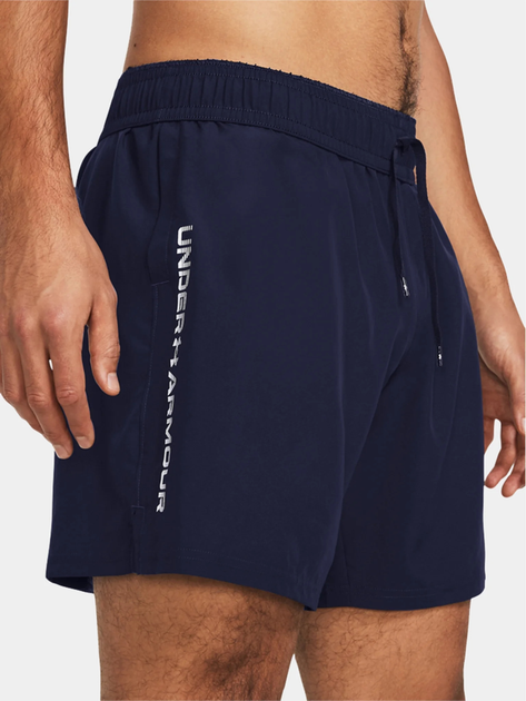 Спортивні шорти чоловічі Under Armour Ua Tech Woven Wordmark Short 1383356-410 M Сині (196885601927) - зображення 4