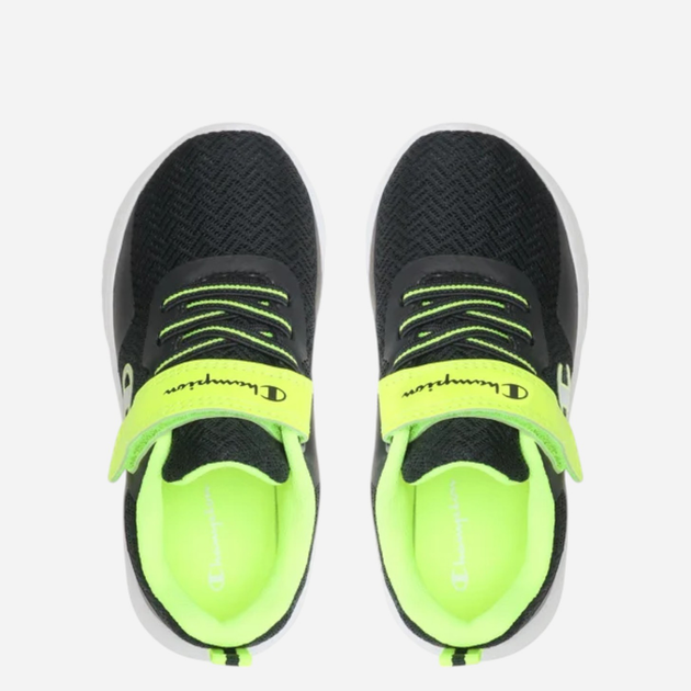 Buty sportowe chłopięce z białą podeszwą Champion Softy Evolve B-Ps S32454-BS502 30 (12.5C US) Czarne (8058132475137) - obraz 4