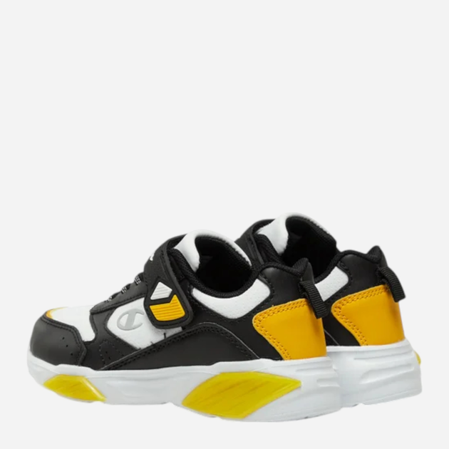 Дитячі кросівки для хлопчика Champion Low Cut Shoe Wave Pu B Ps S32818-WW003 34 (2.5US) Чорні (8058132486171) - зображення 5