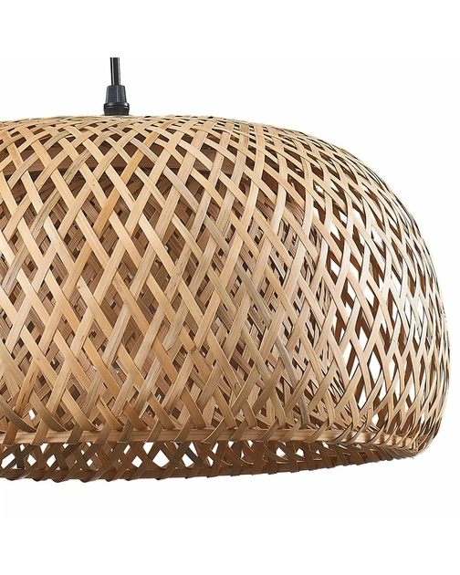 Люстра в стилі бохо, підвісний світильник Goldlux 329110 Korfu E27 1x20W IP20 Бежевий (095431) - зображення 4