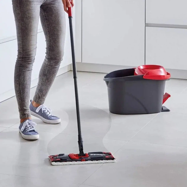 Набор для уборки Vileda Ultramax Turbo 163425 (2в1, телескопическая ручка, бесконтактный отжим) - изображение 8