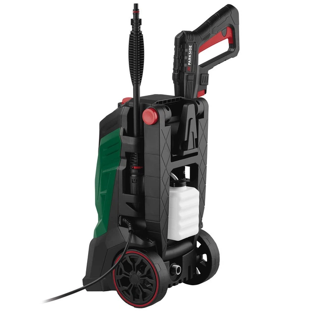 Мойка высокого давления, автомойка Parkside PHD 135 F5 (встроенный бак, 1800 Вт, 135 Бар, 420 л/ч) - Фото 5 Мойка высокого давления, автомойка Parkside PHD 135 F5 (встроенный бак, 1800 Вт, 135 Бар, 420 л/ч) - изображение 5