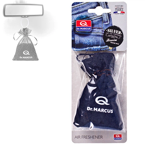 Освіжувач повітря DrMarkus FRESH BAG Denim SILVER дисплей - зображення 3