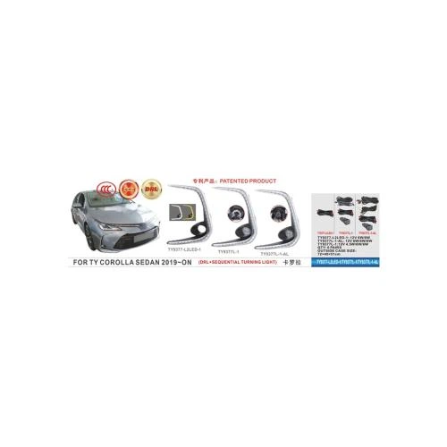 Фары доп.модель Toyota Corolla SD 2018-/TY-9377L-1/H8-12V35W+DRL-6W/6W/FOG+DRL+TURN/эл.проводка - изображение 2