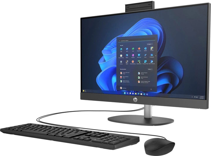 Моноблок для офиса и дома 23.8" FHD, AMD Ryzen 3, SSD 512 ГБ, 8 ГБ RAM, IPS, веб-камера, Iron Grey - изображение 3