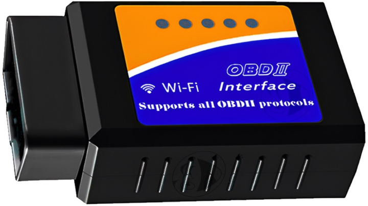 Діагностичний OBD-II автосканер ELM327 з підтримкою зʼєднання по Wi-Fi (AVS000002) - зображення 1