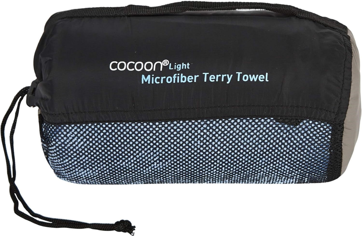 Ręcznik z mikrofibry Cocoon Terry szybkoschnący 120 x 60 cm L Light Blue (0799696107789) - obraz 3