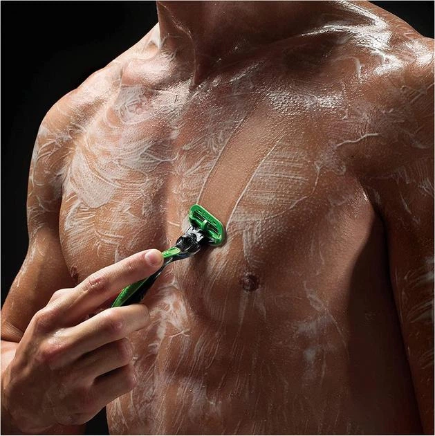 Сменные мужские картриджи для бритья тела (лезвия кассеты) Gillette BODY кассеты 4 шт - Фото 2 Сменные мужские картриджи для бритья тела (лезвия кассеты) Gillette BODY кассеты 4 шт - изображение 2