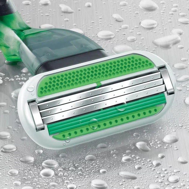 Сменные картриджи для бритья тела (лезвия кассеты) мужские Gillette BODY кассеты 4 шт - Фото 7 Сменные картриджи для бритья тела (лезвия кассеты) мужские Gillette BODY кассеты 4 шт - изображение 7
