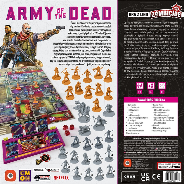 Настільна гра Portal Games Zombicide Армія мертвих (Польське видання) (5902560389487) - зображення 18