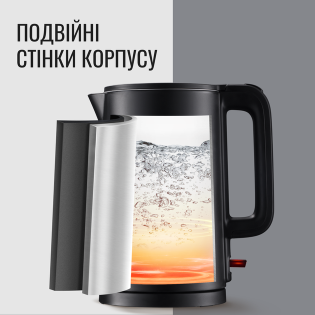 Электрочайник Tefal Thermo Protect KO1408E0 black - изображение 3
