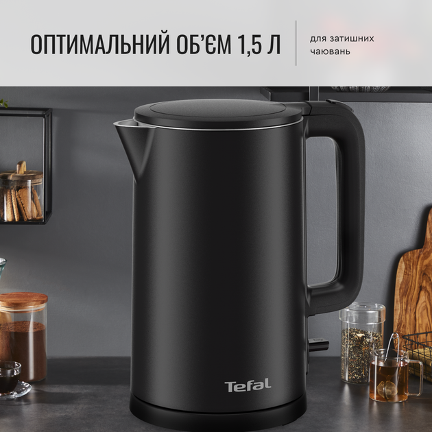 Электрочайник Tefal Thermo Protect KO1408E0 black - изображение 4